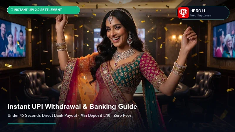 Hero11 Instant UPI Withdrawal & ₹100 INR Deposit Tutorial